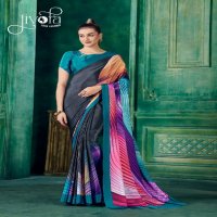 Jivora Rio Wholesale Crape With Modern Abstract Print Ethnic Sarees