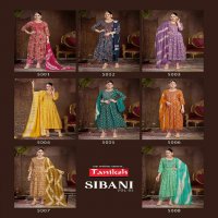 Taniksh Sibani Vol-5 Wholesale Skivans Embroidery Work Kurti With Pant And Dupatta