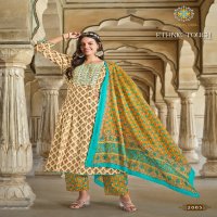 PASSION TREE ETHNIC TOUCH VOL 2 BEAUTIFUL ANARKALI STYLE KURTI PANT DUPATTA IN PLUS SIZE