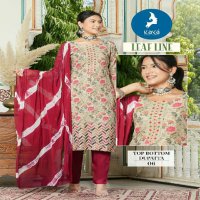 Kaya Leaf Line Wholesale 3 Piece Concept With Straight Cut Collection