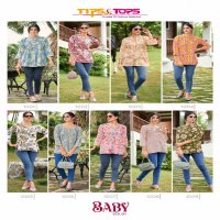 Tips And Tops Baby Vol-4 Wholesale Fancy Short Tops With Extraordinary Patterns