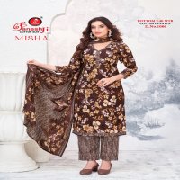 Ganeshji Misha Vol-1 Wholesale Heavy Indo Cotton Printed Dress Material