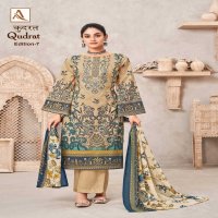 ALOK SUIT QUDRAT VOL 7 DIGITAL PAKISTANI PRINT FANCY EMBROIDERY 3PCS SUIT SUPPLIER