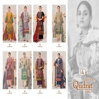 ALOK SUIT QUDRAT VOL 7 DIGITAL PAKISTANI PRINT FANCY EMBROIDERY 3PCS SUIT SUPPLIER