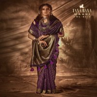 TANA BANA PRESENTS MAAHI VOL 2 SAROSKI WORK DESIGNER SAREE WITH BLOUSE