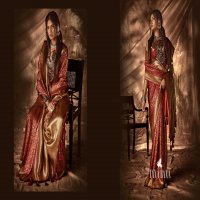 TANA BANA PRESENTS MAAHI VOL 2 SAROSKI WORK DESIGNER SAREE WITH BLOUSE