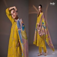 Omtex Priscilla Wholesale Daisy Silk With Embroidery Salwar Suits