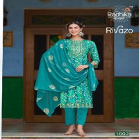 Radhika Lifestyle Rivazo Vol-1 Wholesale Top Pant With Dupatta