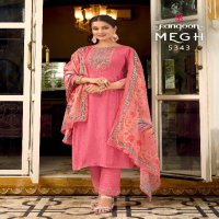 Rangoon Megh Wholesale Viscose Kurtis With Pant And Dupatta