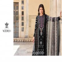 AQSA Nooreh Wholesale Cambric Cotton With Embroidery Dress Material