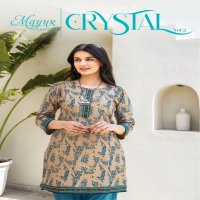 Mayur Crystal Vol-2 Wholesale Heavy Print Tunic Tops