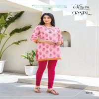 Mayur Crystal Vol-2 Wholesale Heavy Print Tunic Tops