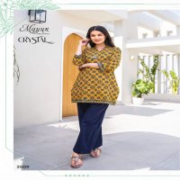 Mayur Crystal Vol-2 Wholesale Heavy Print Tunic Tops