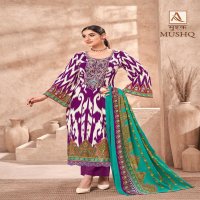 ALOK SUIT LAUNCH MUSHQ VOL 1 FANCY EMBROIDERY PAKISTANI 3PCS SUIT