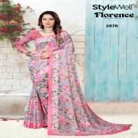 STYLEWELL LAUNCH FLORENCE DIGITAL PRINT REGULAR FANCY SAREE SUPPLIER