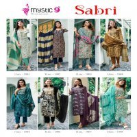 Mystic 9 Sabri Vol-1 Wholesale Straight Cut Kurtis With Pant And Dupatta