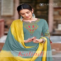 KADLEE LAUNCH KALINDI VISCOSE WEAVING PATTERN CASUAL WEAR READYMADE 3PCS DRESS