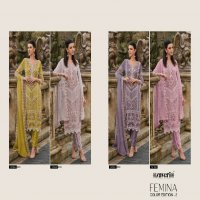 ZAVERI FEMINA COLOUR EDITION VOL 2 EMBROIDERY WORK ORIGINAL PAKISTANI FULL STITCH SALWAR SUIT