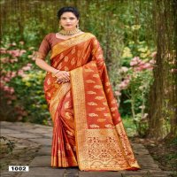 BUNAWAT ADISHREE SILK ZARI WEAVING SILK SARIS WHOLESALER