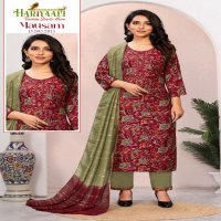 Hariyaali Mausam Vol-2 Wholesale Modal Foil Print Long Kurtis With Pant And Dupatta