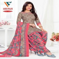 Vandana Nayra Vol-24 Wholesale Soft Cotton Finish Dress Material