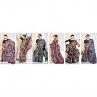 VALLABHI PRINTS SHESHA VOL 3 GEORGETTE SUPER HIT DESIGN SAREE WITH BLOUSE