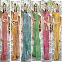Vallabhi Ananta Vol-2 Wholesale Georgette Fabrics Ethnic Sarees