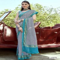 Vallabhi Aleemah Wholesale Georgette Ethnic Sarees