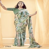 Vallabhi Sanchali Vol-4 Wholesale Georgette Fabrics Ethnic Sarees