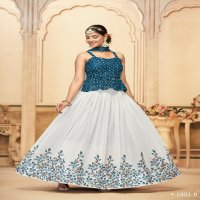 Banwery Indian Women Pure Georgette With Embroidery Stitched Lehengas Choli