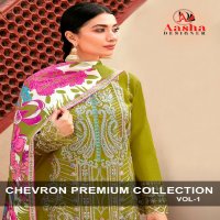 Aasha Chevron Premium Collection Vol-1 Wholesale Indian Pakistani Salwar Suits