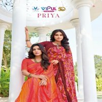 Vipul Priya Vol-2 Wholesale Georgette Print Ethnic Sarees