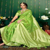 Saroj Hulchul linnin Vol-1 Wholesale Pure Slub Linen Fabrics Sarees