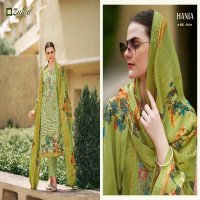 Zulfat Hania Wholesale Pure Cotton With Embroidery Work Dress Material