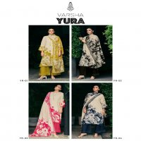 Varsha Yura Wholesale Cotton Linen With Handwork Salwar Suits