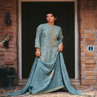 Varsha Riya Wholesale Habutai Silk With Embroidery Salwar Suits