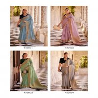 DELICATE SILK BY RAJPATH TISSUE LINEN WITH ZARI WEAVING CLASSIC LOOK SAREE TRADERS