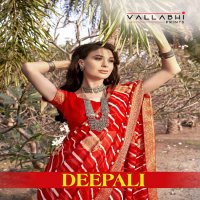 Vallabhi Deepali Wholesale Georgette Fabrics Ethnic Sarees