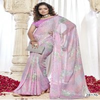 Vallabhi Tithi Wholesale Georgette Fabrics Ethnic Indian Sarees