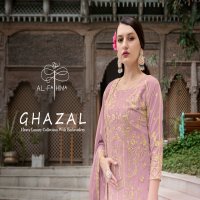 AL Fathima Ghazal Wholesale Readymade Faux Georgette Pakistani Suits