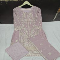 AL Fathima Ghazal Wholesale Readymade Faux Georgette Pakistani Suits