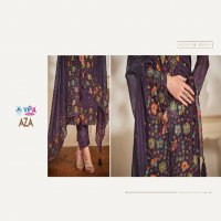 Vipul AZA Wholesale Soft Organza With Embroidery And Swarovski Work Festive Suits