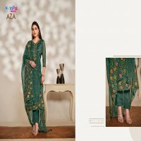 Vipul AZA Wholesale Soft Organza With Embroidery And Swarovski Work Festive Suits