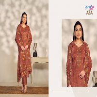 Vipul AZA Wholesale Soft Organza With Embroidery And Swarovski Work Festive Suits