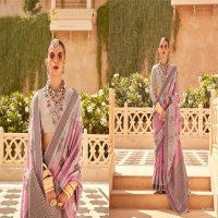 Trirath Savera Wholesale Super Pure Raw Silk And Khadi Print Function Wear Sarees