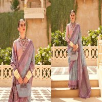 Trirath Savera Wholesale Super Pure Raw Silk And Khadi Print Function Wear Sarees
