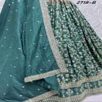 Anjani Art 2718 Wholesale Rimzim Viscose Fancy Embroidery Lehengas Choli