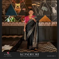 Rajtex Konditori Wholesale Handloom Weaving Function Wear Sarees