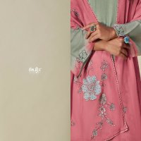 Omtex Everly Wholesale Daisy Silk With Hand Work Salwar Suits