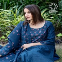 Womaya Rivaaz Ajrakh Story -03 Wholesale Readymade Salwar Suits Combo